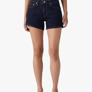Levis A-line Shorts Dark Wash New Without Tags Sz 34
